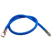 Metalsub Regulator Flex Male 1/2´´ Unf Hose Blauw 25 cm