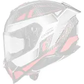 Premier Helmets Hyper U8 Helm Achterspoiler
