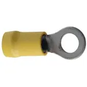 Crosseven Insulated Ring Terminal 100 Units Geel 4 mm