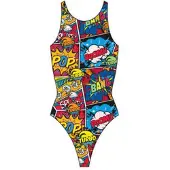 Turbo Comic Boom Swimsuit Veelkleurig 5XL Vrouw