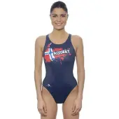 Turbo Norway 895701 Swimsuit Blauw M Vrouw