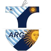 Turbo Argentina Sun Swimming Brief Blauw 12-24 Months Jongen