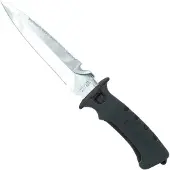 Abysstar Dragon Kill Aisi 420 Knife Transparant 145 mm