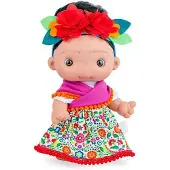Marina & Pau Piu Art Frida Case Doll 25 Cm Veelkleurig Kinderen