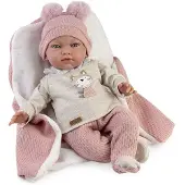 MuÑecas Guca Nerea Weighted Baby Reborn 42 Cm Roze Kinderen