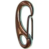 Goldenship Spring Snap 15 Units Goud 50 mm