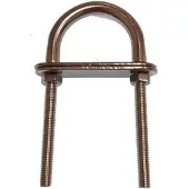 Goldenship U Bolt Inox 15 Units Zilver 6 mm