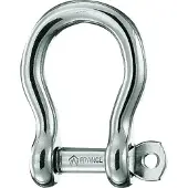 Barton Marine Stainless Steel Self-locking Bracket Shackle Zilver 16 mm