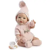 MuÑecas Guca Diana Baby Reborn Hairless 42-46 Cm Roze Kinderen