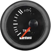 VETUS Z-drive Trim Meter 12v Zilver
