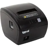 Iggual TP EASY 80 USB+RJ11 thermische printer zwart