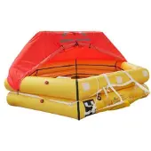 PLASTIMO Ibiza Canister 46906 Liferaft Oranje 8 Places