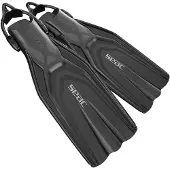 Seac Sub Style Sling Strap Diving Fins Zwart EU 45-47