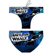 Turbo Save The Whale Waterpolo Zwemslip