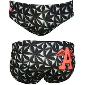 Turbo Mountain Geo Swimming Brief Zwart 8 Years Jongen