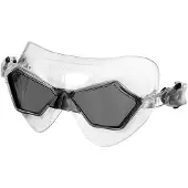 Salvimar Jeko Swimming Mask Transparant,Zwart