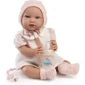 MuÑecas Guca Lola Weighted Baby Reborn 42 Cm Roze Kinderen