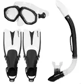 Aqua Sport Snorkeling Set Zwart EU 42 1/2-47