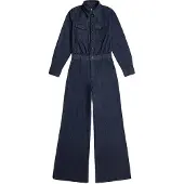 G-Star Western Wide Leg Jumpsuit Met Lange Mouwen