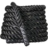 Softee Functional Battle Battle Rope Zwart 12 m