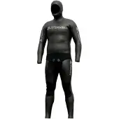 Picasso Thermal Skin 3 Mm Spearfishing Wetsuit Zwart 2XL Man