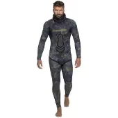 Cressi Spa Lampuga 7 Mm Spearfishing Wetsuit Blauw,Grijs S Man
