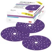 3M Cubitron 737u P180 Sandpaper 50 Units Paars 150 mm