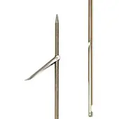 Picasso Gold Inox Stainless Steel Notch 7 Mm Single Flopper Spearshaft Zilver 140 cm