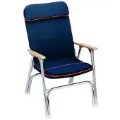 Seachoice Canvas Folding Chair Blauw