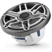 JL Audio M6-770x-s-gmti M6 Marine Coaxial Speaker Wit,Grijs