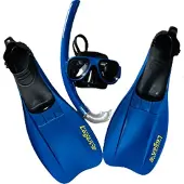So Dive Lagon Standard Snorkeling Set Blauw,Zwart EU 37-38 Kinderen