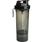 Smartshake - Slim Serie Gunsmoke Zwart 500 ml