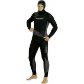 Cressi Fisterra Lc Long John 8 Mm Diving Wetsuit Zwart L Man