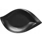 Ambition Salsa Serveerboot Zwart 27x15.5 cm Porselein