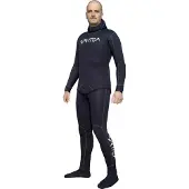 Spetton Fishman 9 Mm Spearfishing Wetsuit Zwart L Man
