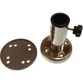 Goldenship Flag Pole Socket Right Zilver