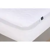 Asir - Eenpersoonsbedbeschermer - Wit - 100 x 200 cm