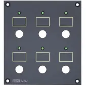 PROS 6 Term Fuses Resettable Module Blauw