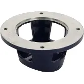 VETUS Ac Intermediate Flange 185 Mm Zwart,Goud