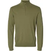 Selected Trui 'SLHBERG' olijfgroen