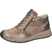 Waldlaufer H-April Damenschuhe Schnürschuhe Sportive sportlicher Schnürer Braun Freizeit