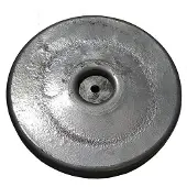 Tecnoseal Baglietto Galvanized Stern Anode 8.30kg Zilver 230 mm