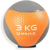 Olive Logo Medicine Ball 3kg Oranje 3 kg