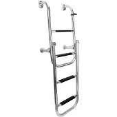 Lalizas 2+2 Inox 316 Foldable Stair Zilver