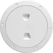 Beckson Marine Polypropilene Abs Registration Cover Cap Zilver 152 mm