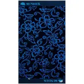 Sundek Jacquard Terry Hibiscus Pattern Handdoek