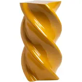&Klevering &k amsterdam Pillar Marshmallow Bijzettafel H 54 cm - Oker
