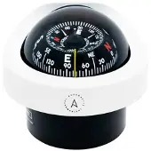 Autonautic Instrumental C12/110-0014 Flush Mount Compass Conical Card Zilver