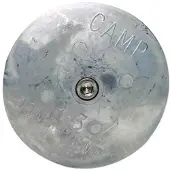Camp Zinc Rudder Anode Grijs 95 mm