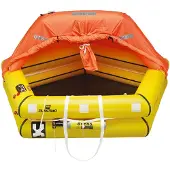 PLASTIMO Coastal Iso T2 Valise 52376 Liferaft Geel 8 Places